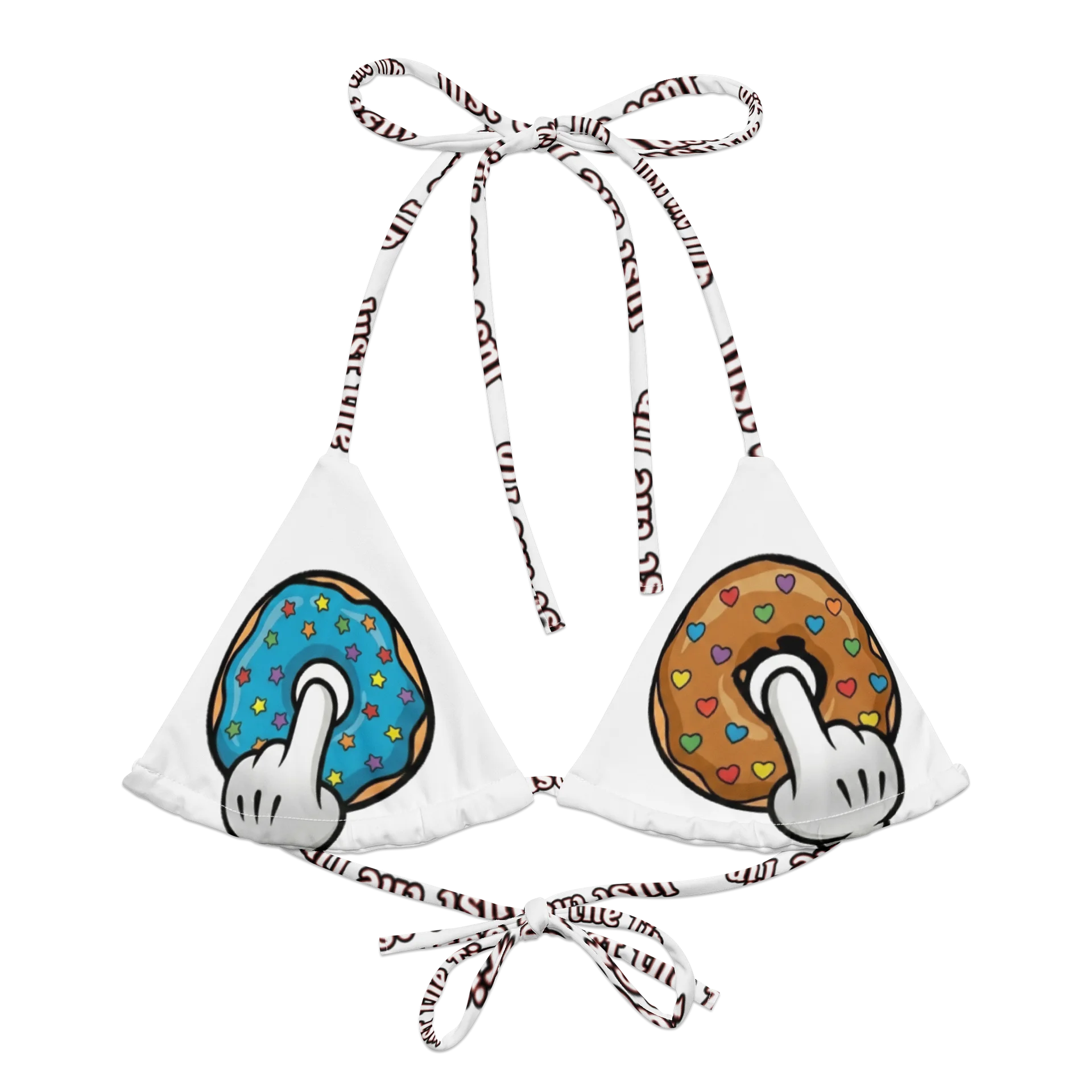 Just The Tip - String Bikini Top - 11 Sizes (XS to 6XL) product image (4)