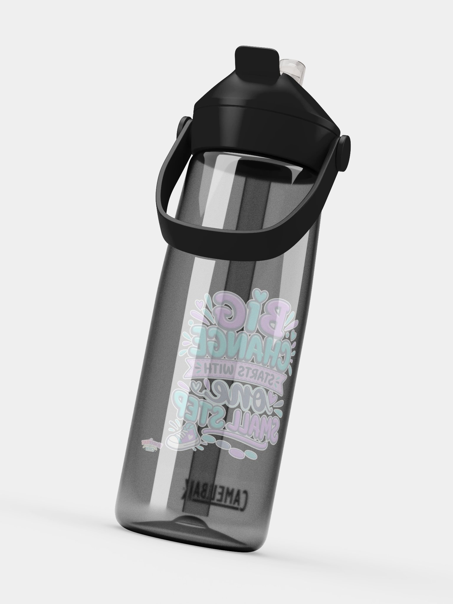 CamelBak Thrive® Flip Straw Inspirational Water Bottle - Big Change Starts With One Small Step product image (8)