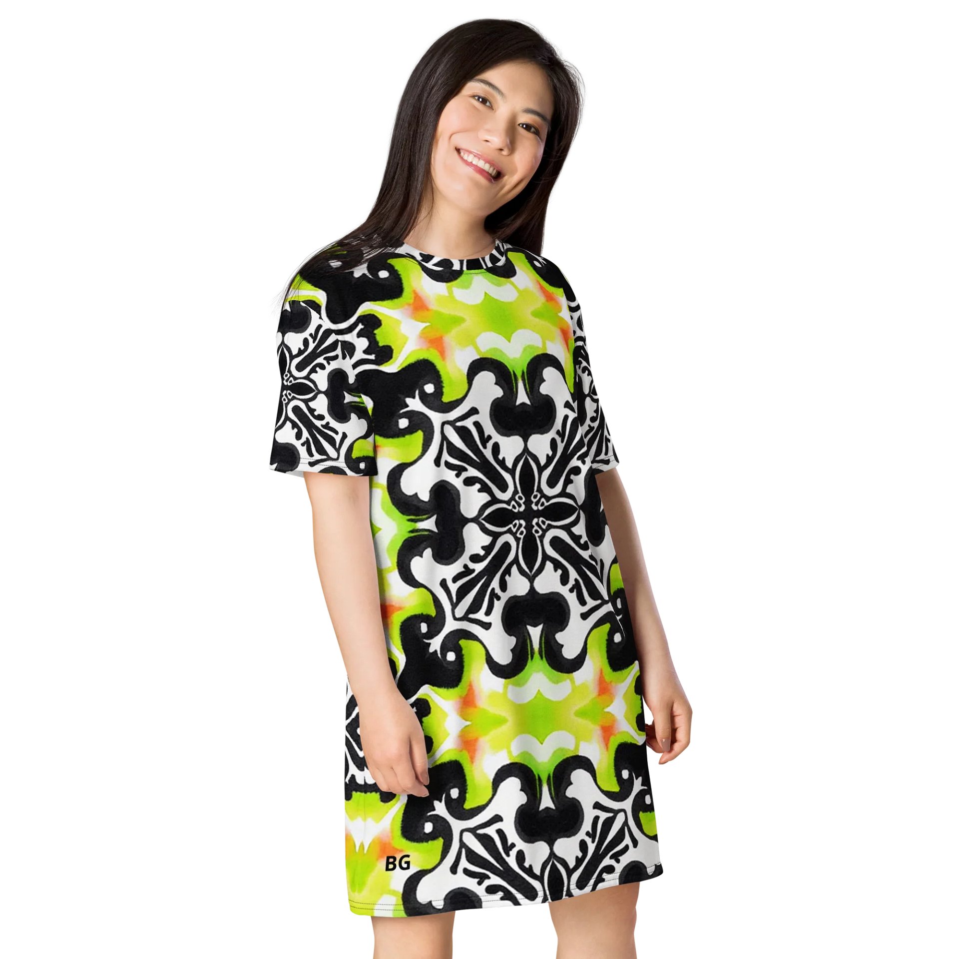 Barry Grady 'Dreamy Blossom' All-Over T-Shirt Dress product image (4)