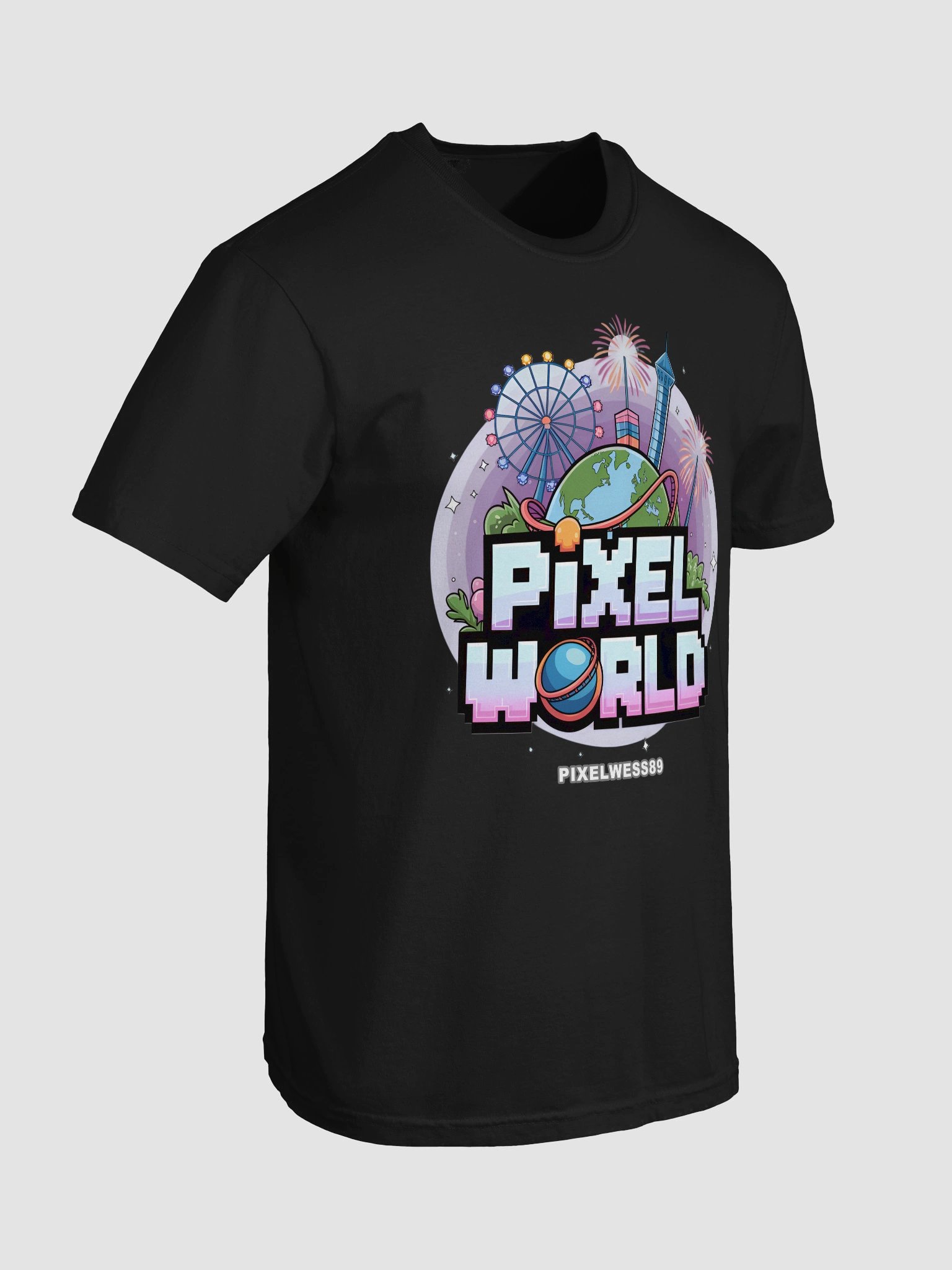 Pixel World - Comfort T-Shirt product image (86)