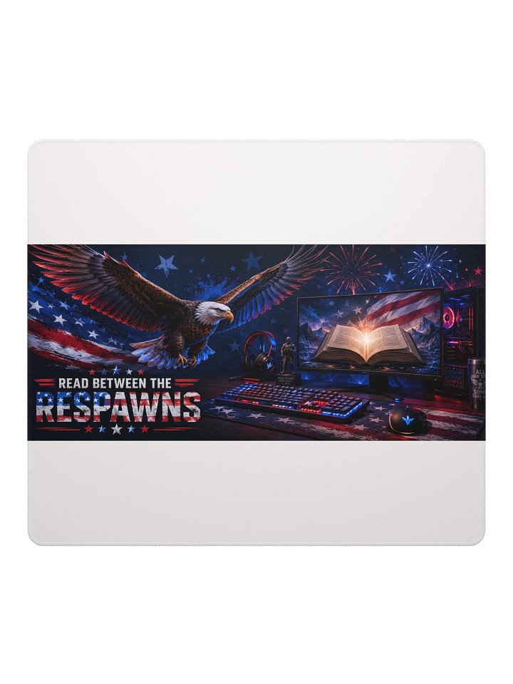 Read Between the Respawns Gaming Mouse Pad product image (2)