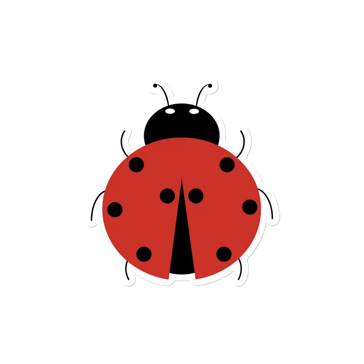 Adorable Ladybug Die-Cut Magnets product image (2)