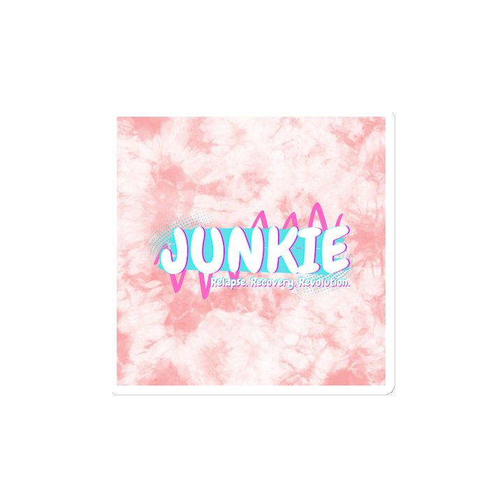 “Tie-Dye Recovery” – Junkie Project Magnet product image (2)