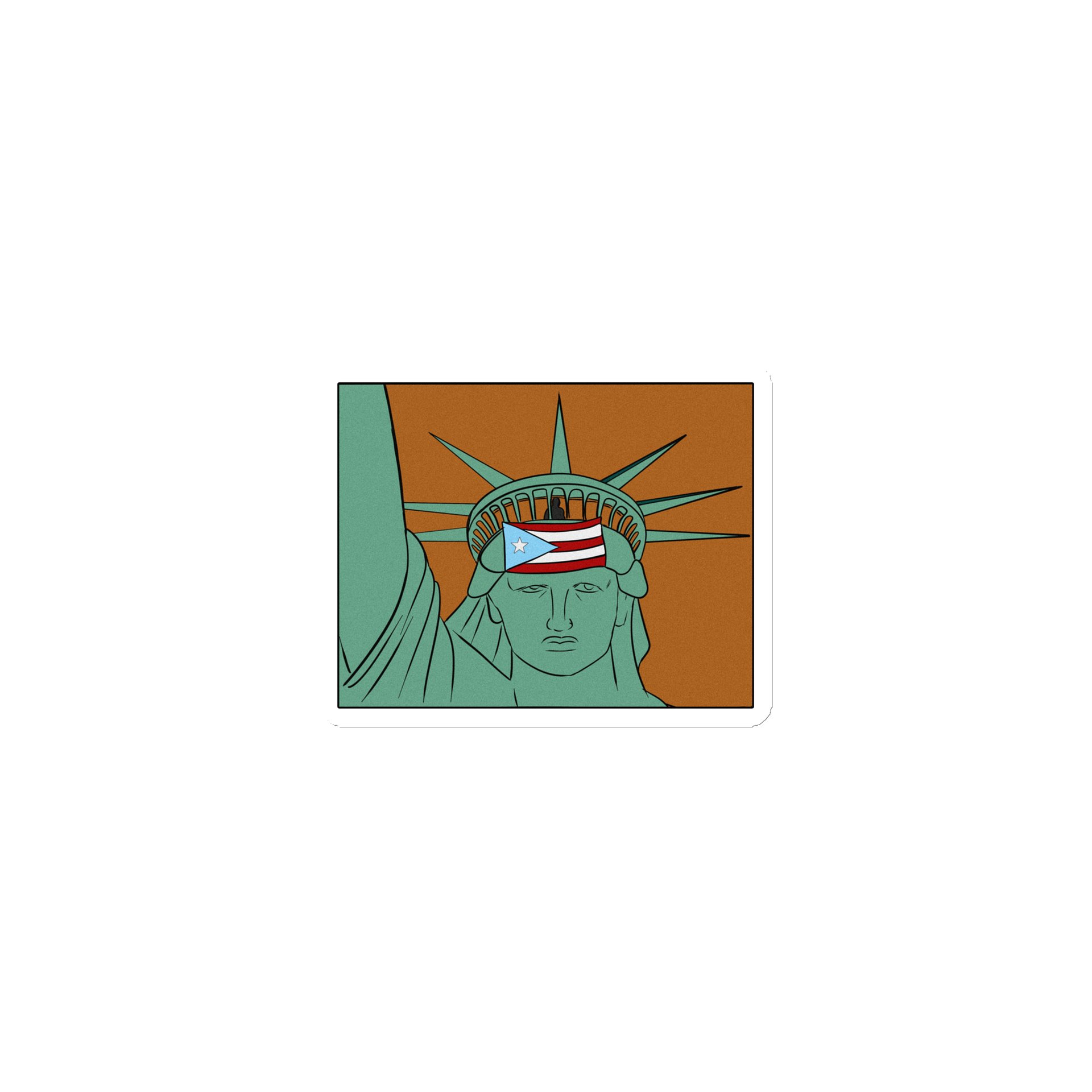 Statue of Liberty Takeover, 1977 (Magnet) product image (1)
