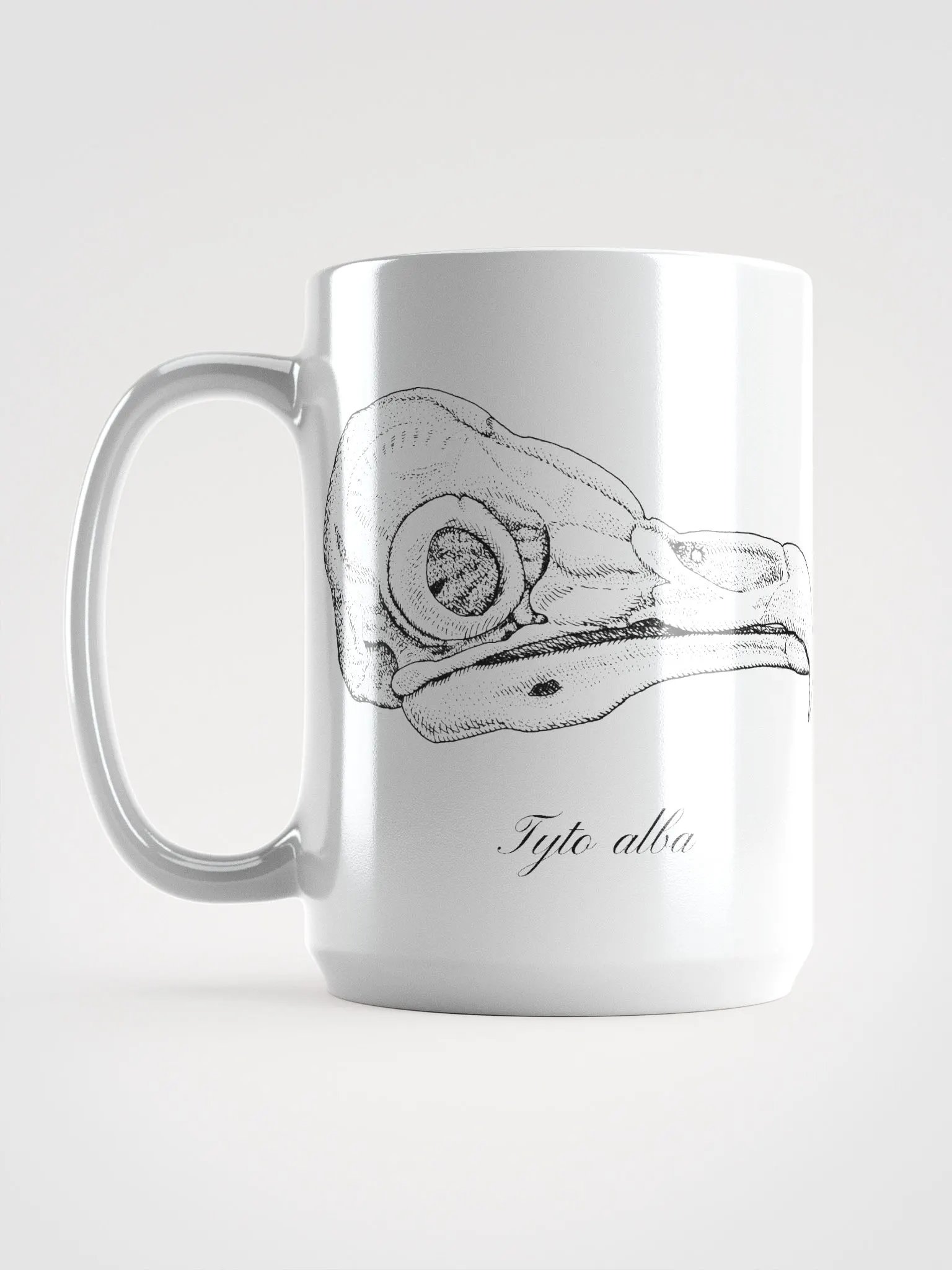 Barn Owl Skull Mug product image (6)