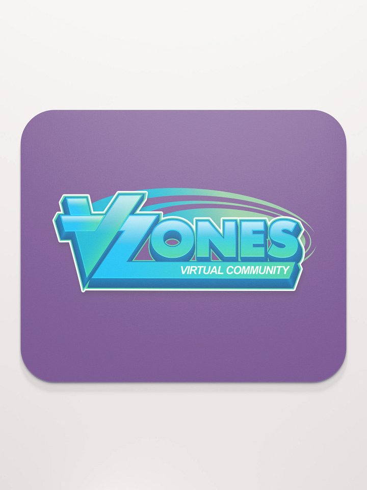 VZones Logo Mouse Mat - Purple product image (2)