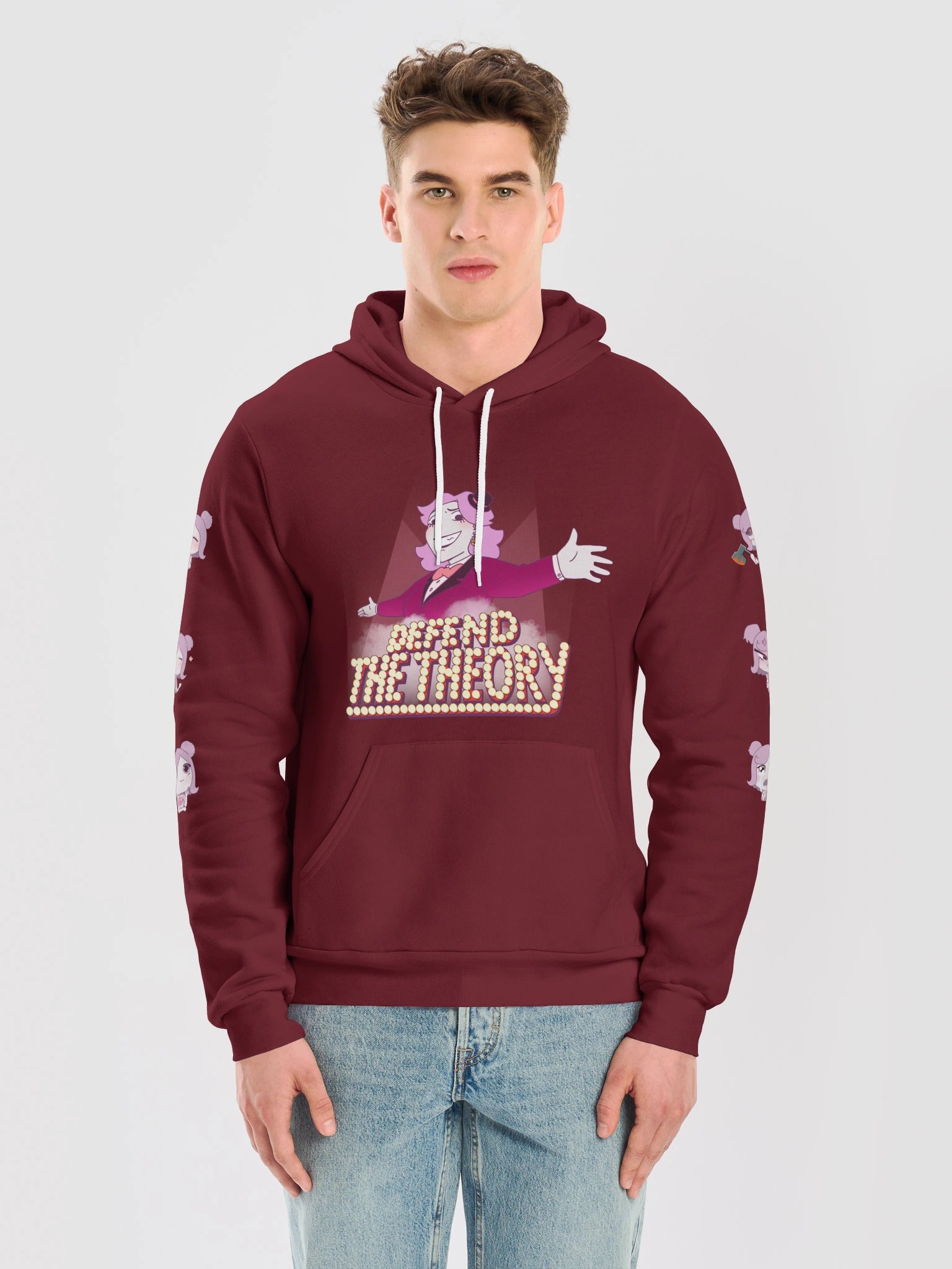 Defend The Theory Hoodie - Deluxe Pink Edition product image (5)