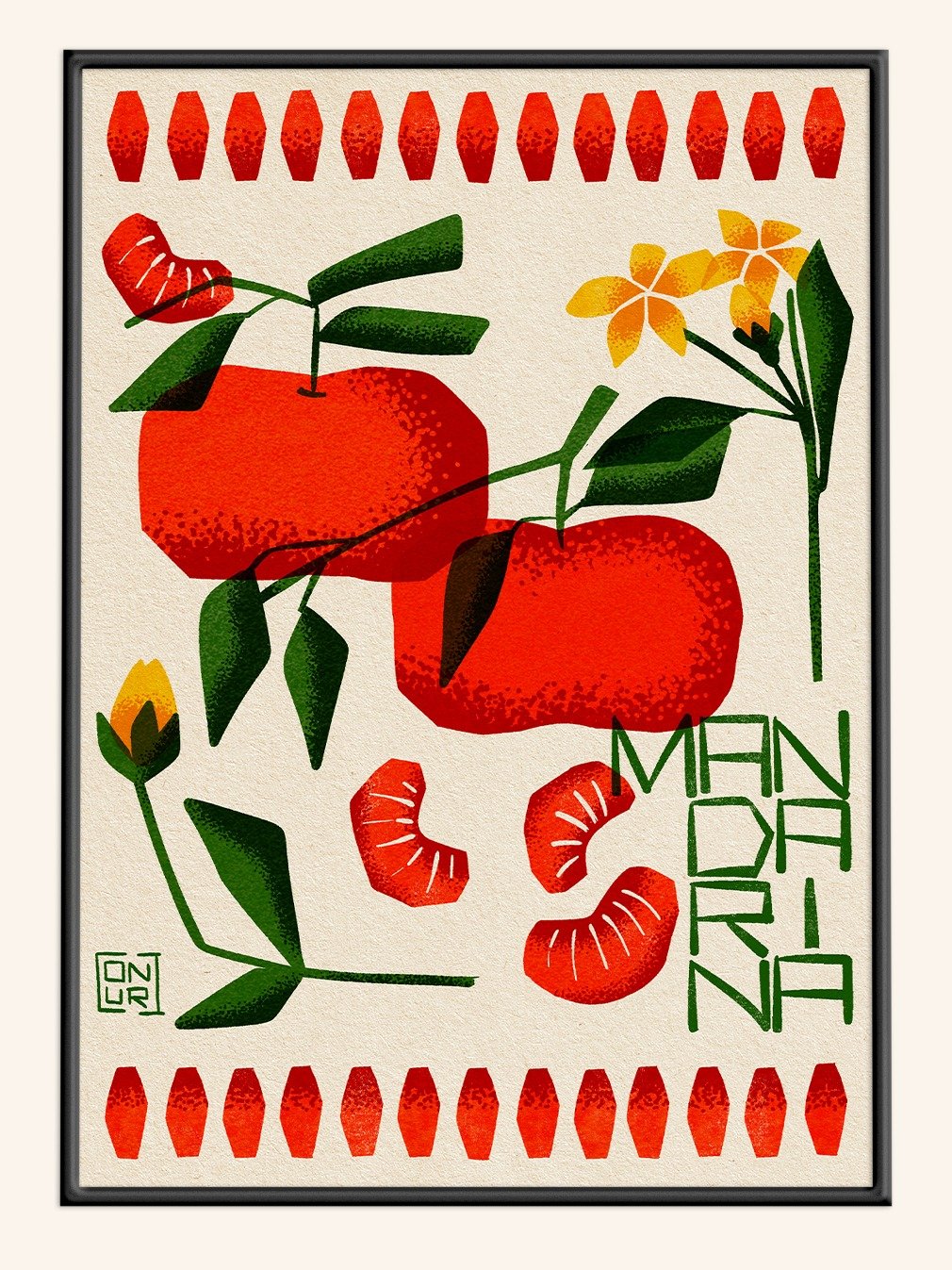 mandarina print product image (1)