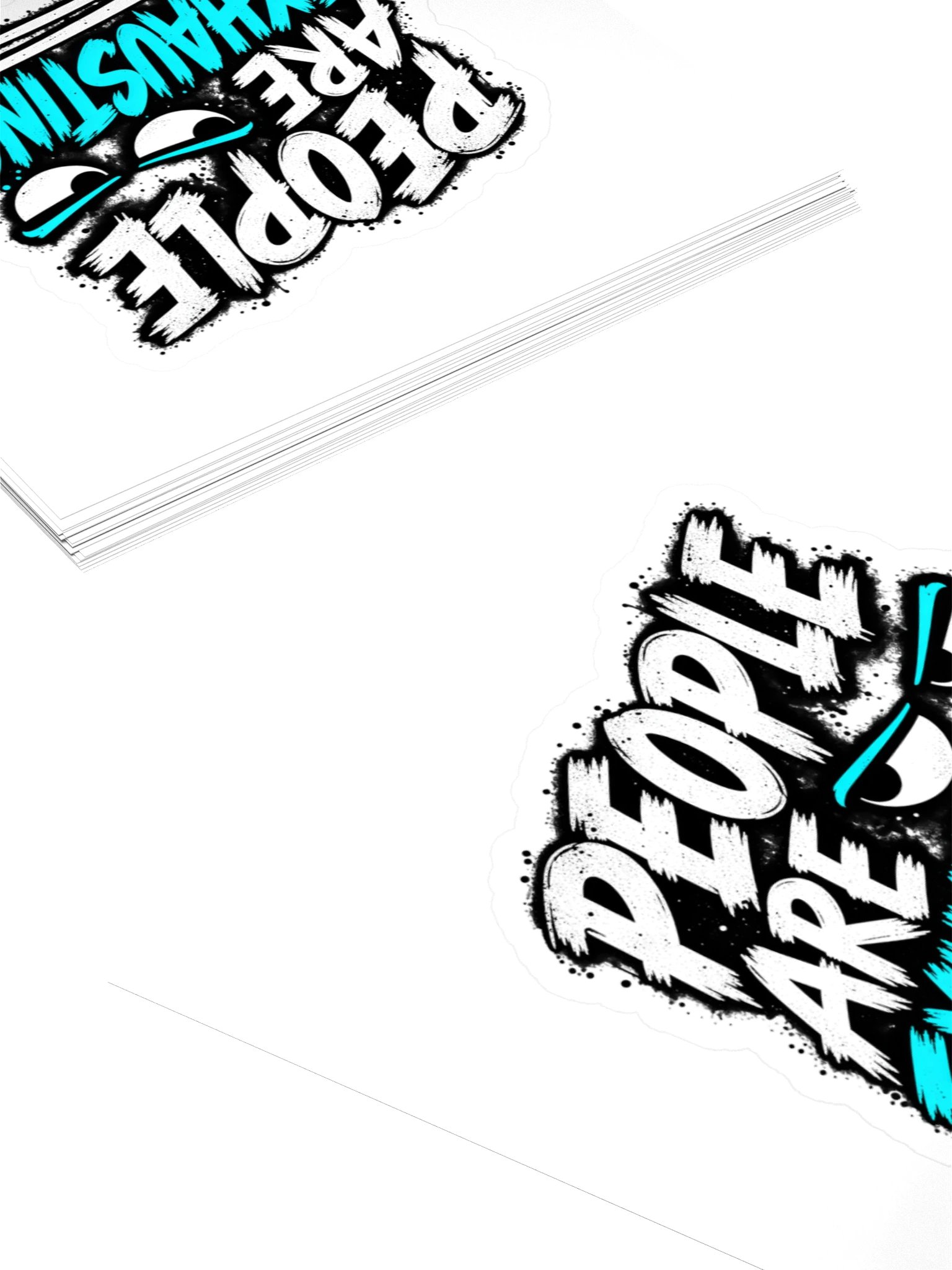 People Are Exhausting™ Sticker product image (4)