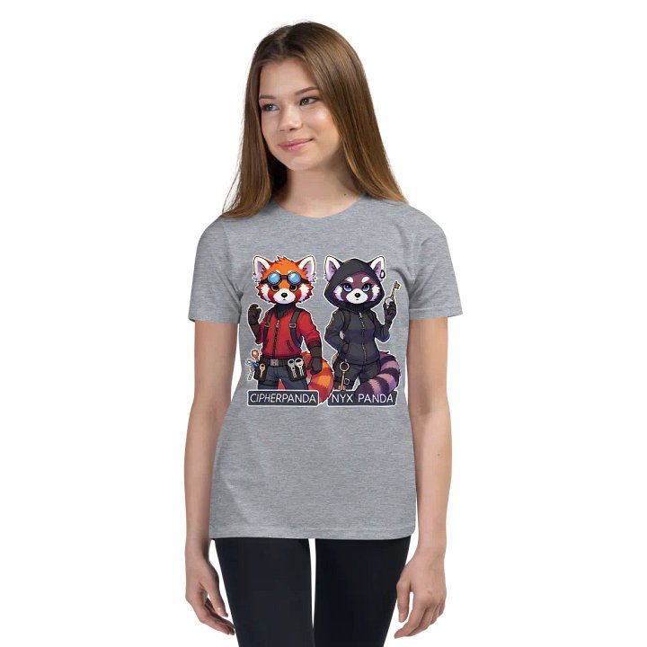 Nyx and Cipher Panda youth Tshirt product image (159)