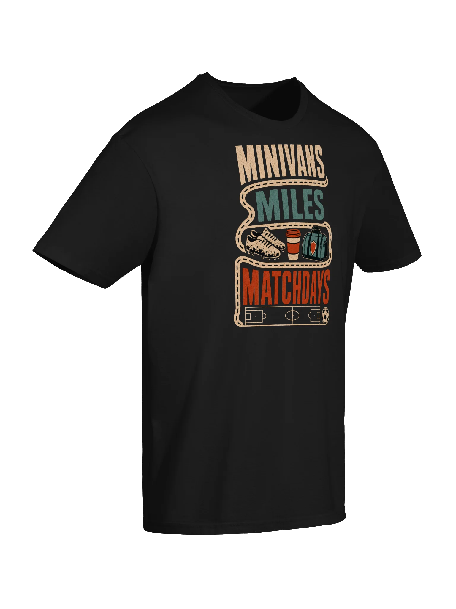 Minivans Miles Matchdays Soccer Tee product image (6)