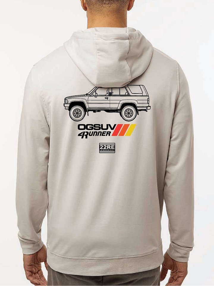 Side View Unisex Premium Hoodie - Sand product image (1)