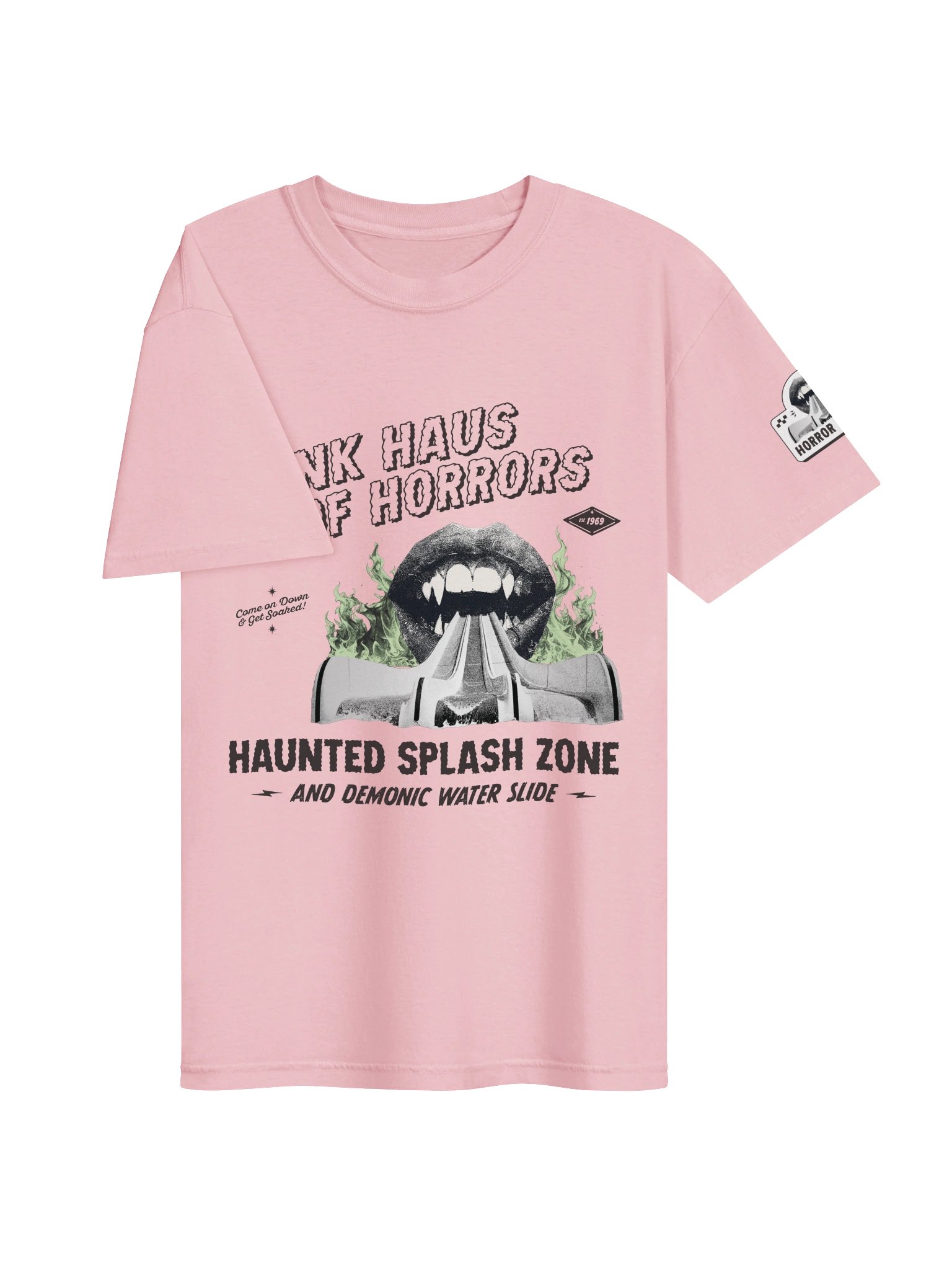 pastel honk haus of horrors printed shirt product image (3)