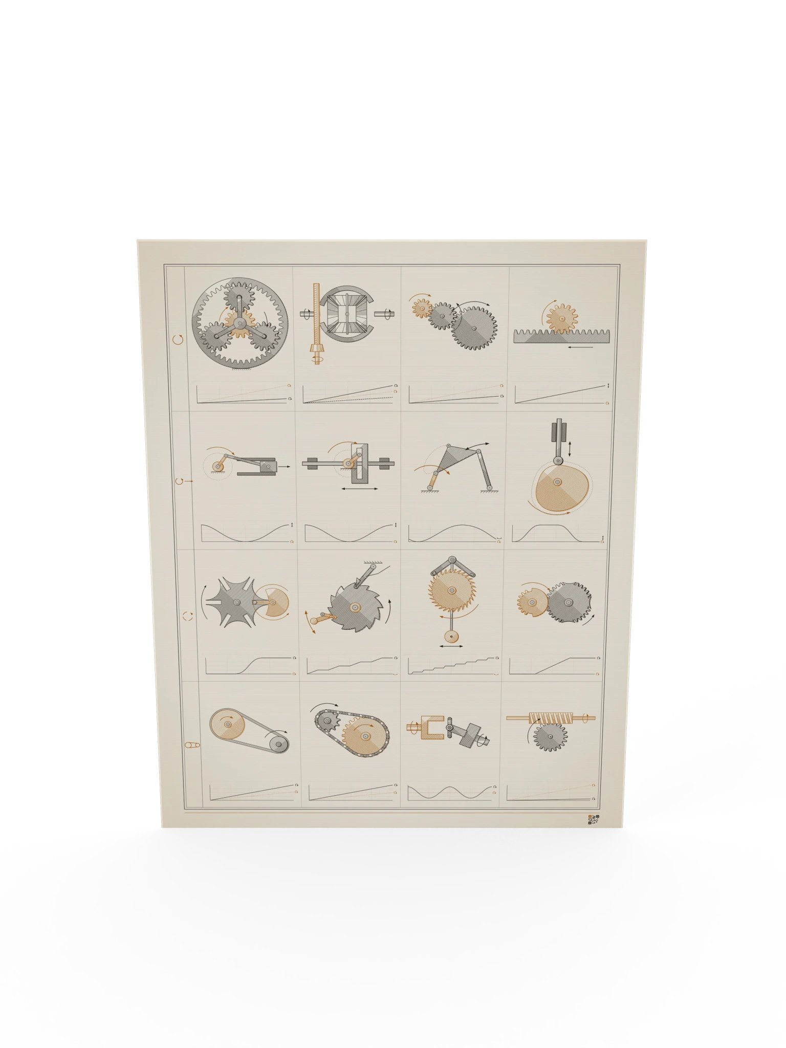 MOTION · 機構図鑑の版画 product image (5)
