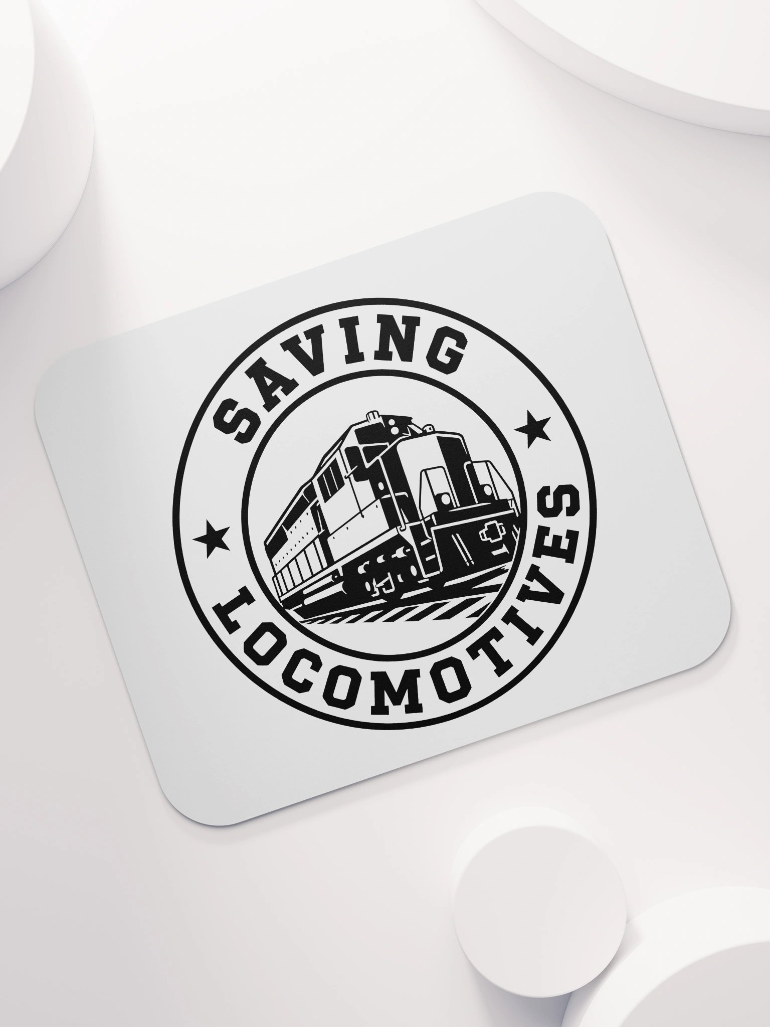 Saving Locomotives Railroad Mouse Pad product image (7)