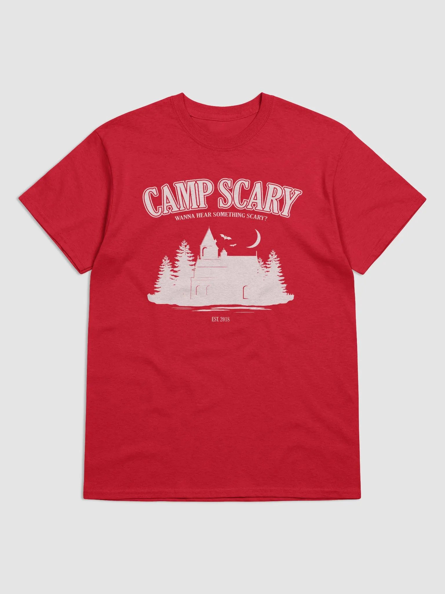 NEW Camp Scary Tee-Shirt - red product image (1)