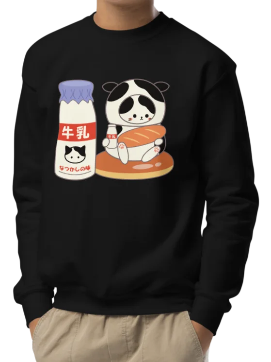 Milk Cat - Unisex Youth Sweatshirt product image (6)