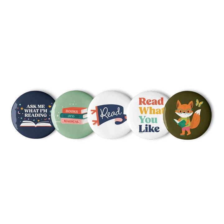 Bookish Pin Set product image (1)
