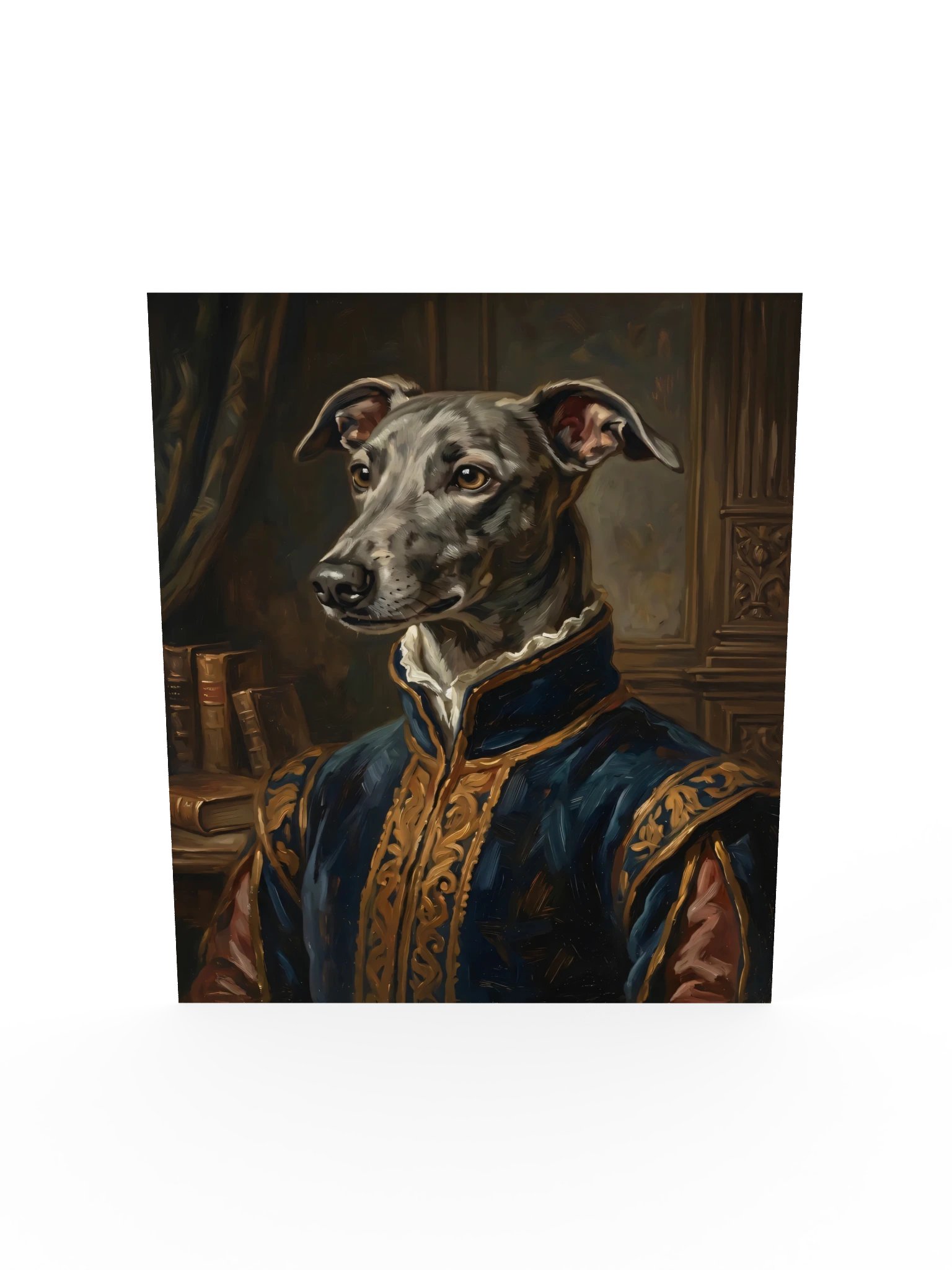 Greyhound in Blue Poster product image (19)