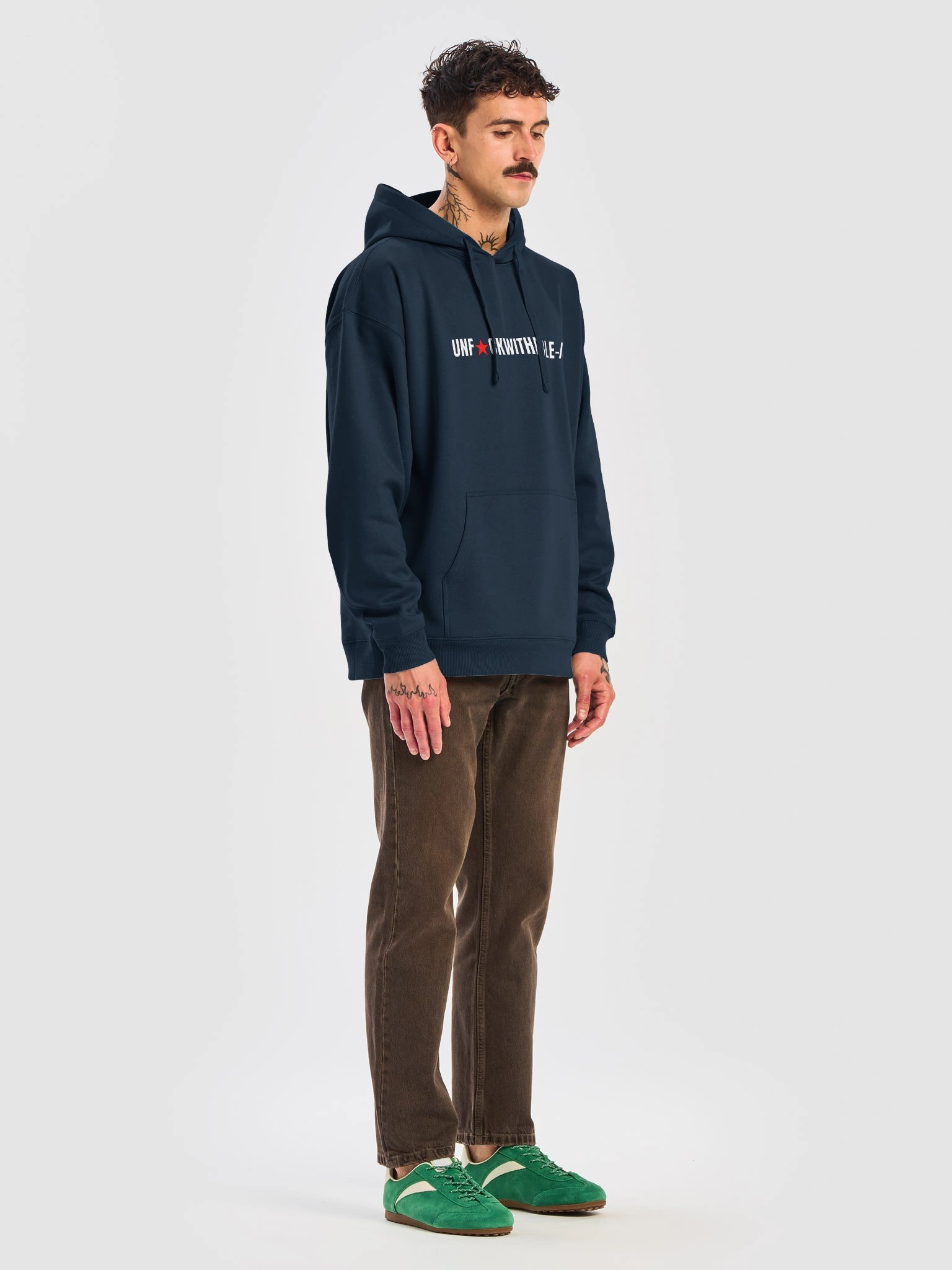 UNF★CKWITHABLE-ISH™ Men's Organic Premium Pullover Hoodie product image (23)