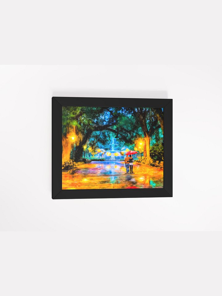 Forsyth Park – Savannah Fountain Studio Framed Print product image (2)