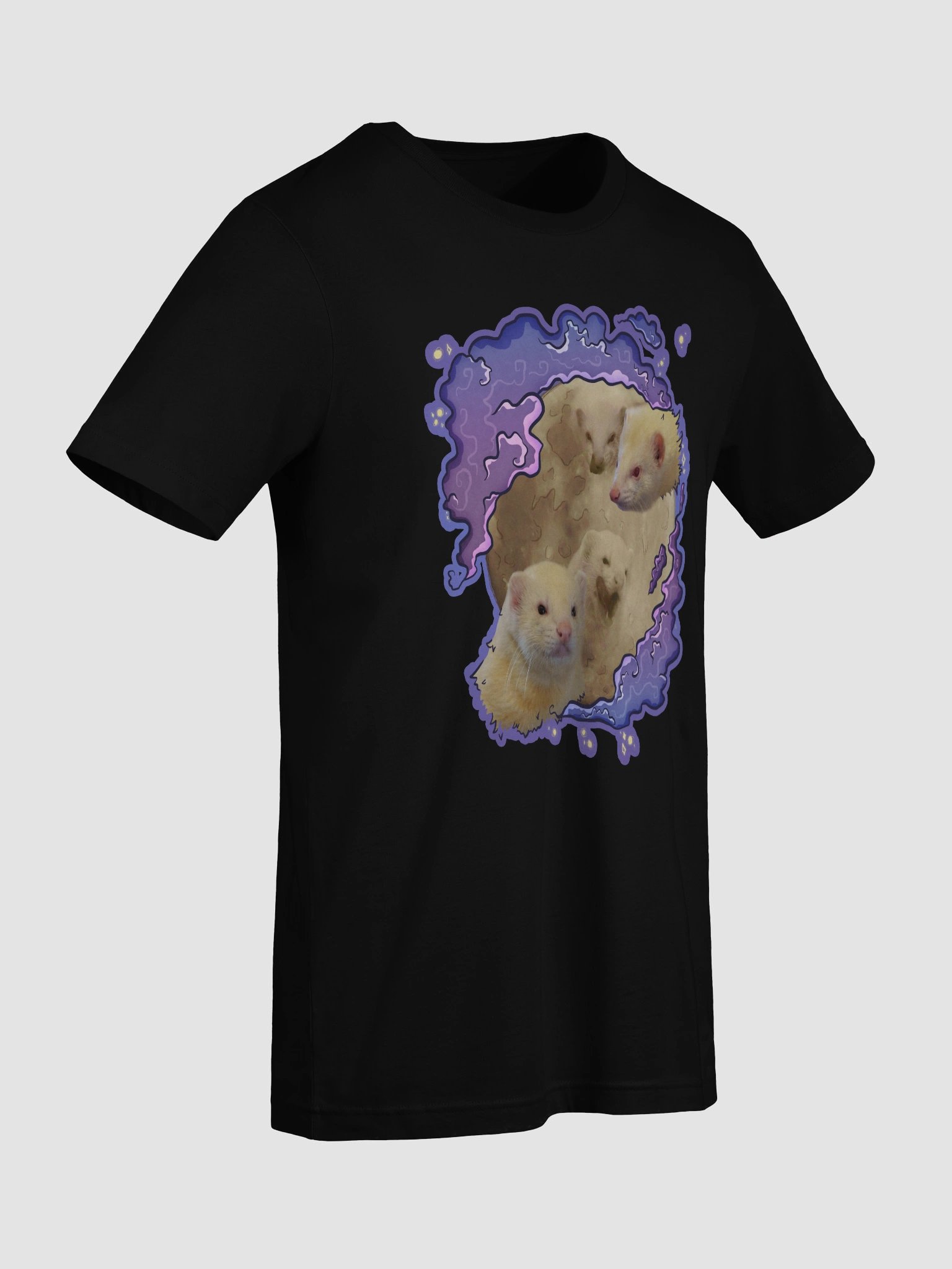 Floof Moon - Tshirt product image (9)