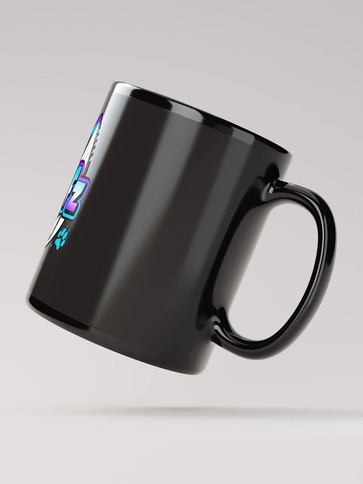 Tatewolfz Logo Black Glossy Mug product image (2)