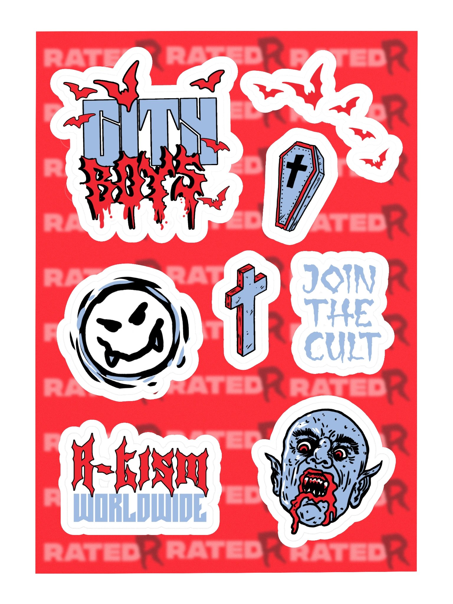 R-tism Worlwide Sticker Pack product image (3)