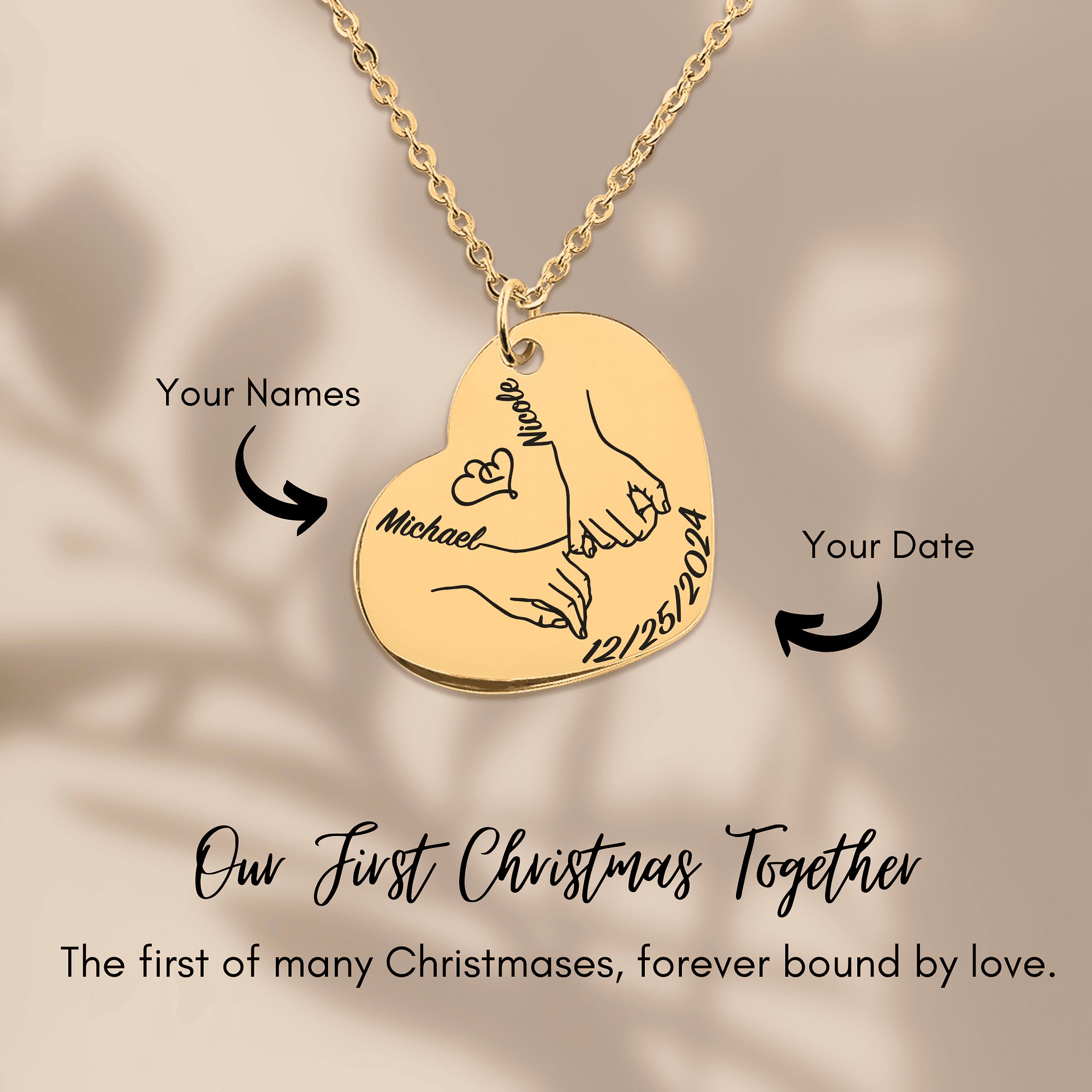 Joined in Love Necklace product image (3)