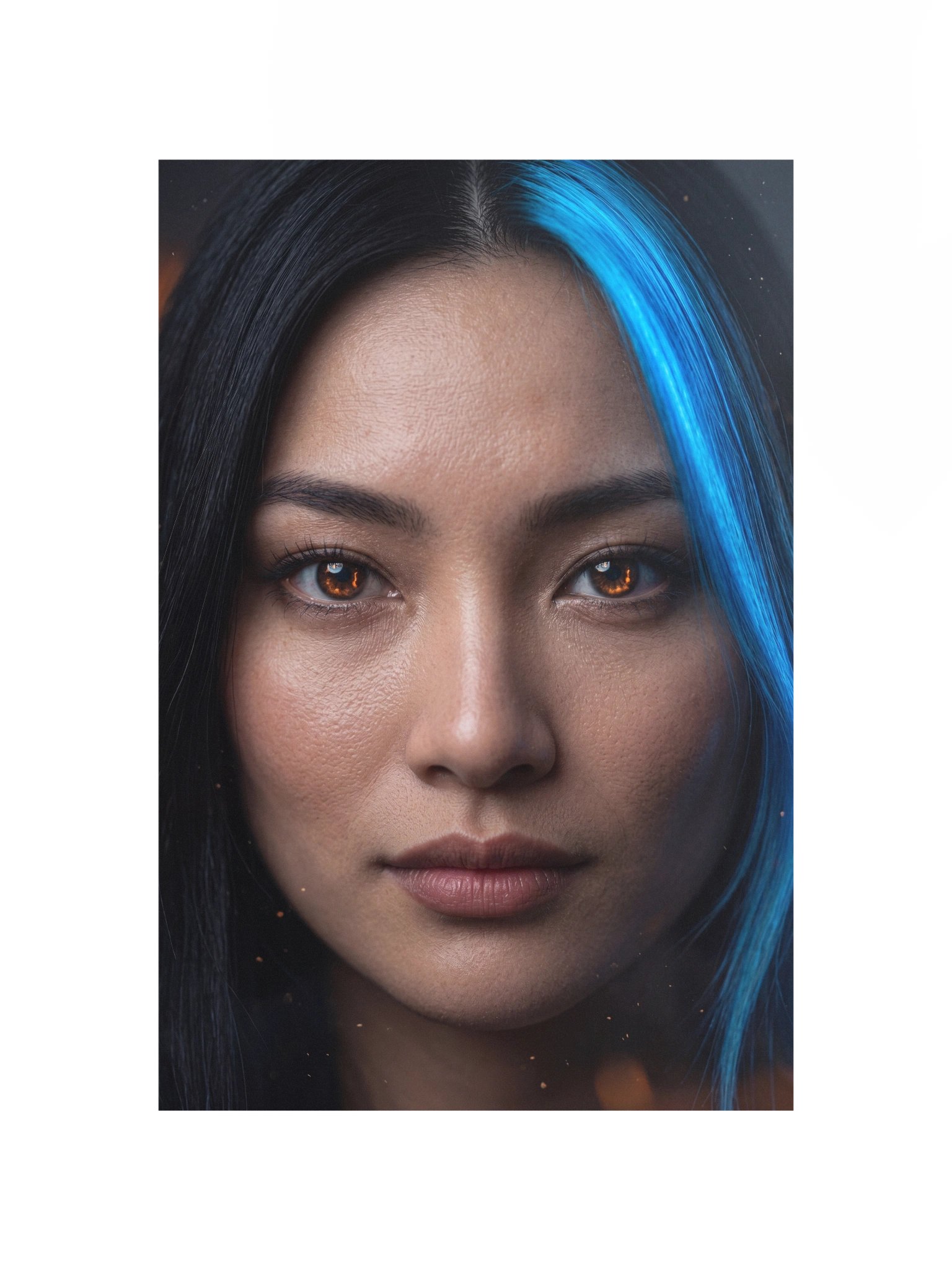 Blue-Streak Portrait Poster product image (10)