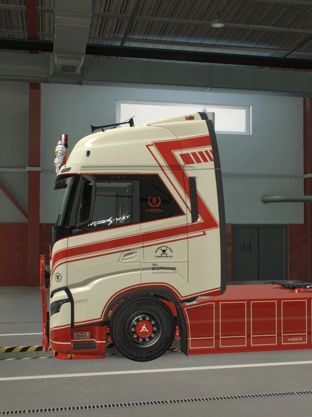 Iveco S Way Paintjob | Changeable Multi Color Skin | Compatible with Tuning Pack by MDT product image (3)