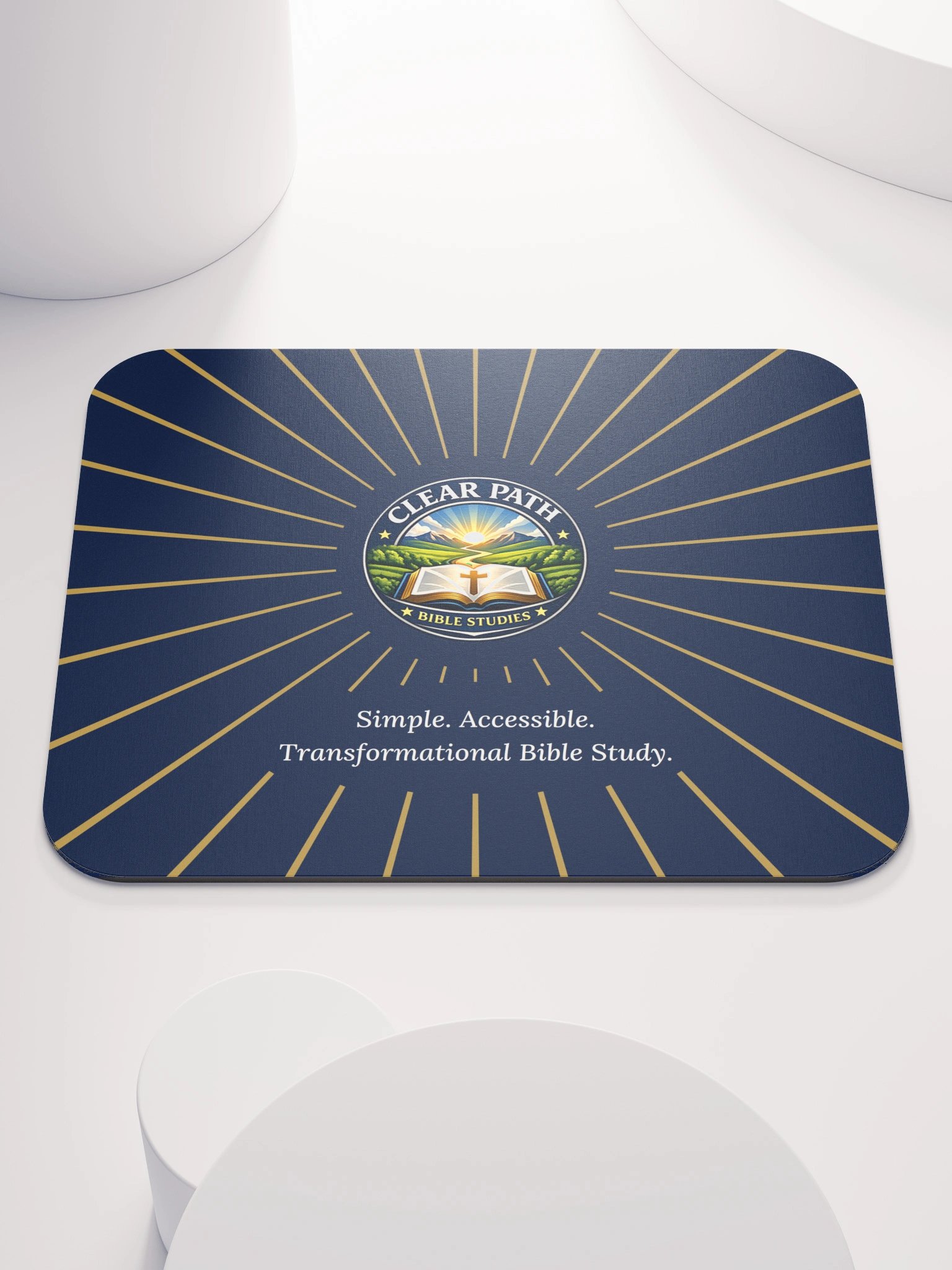 Clear Path Mouse Pad product image (1)