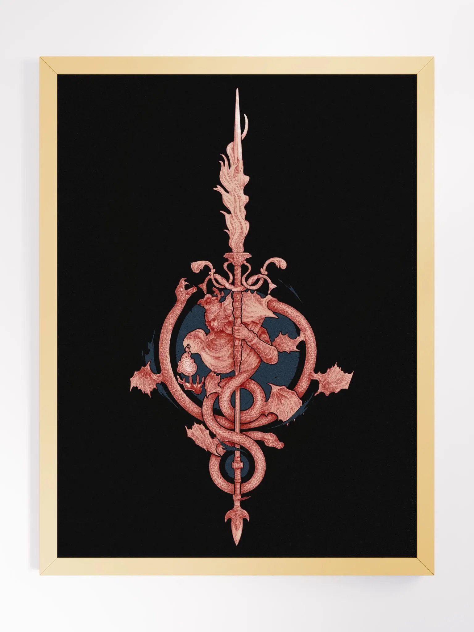The Impaler — Framed Poster product image (2)