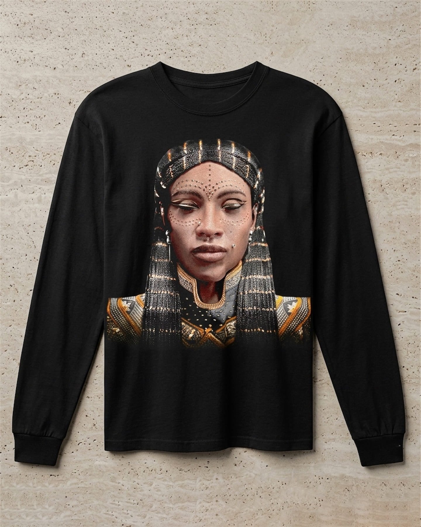 Queen Amanishakheto · Comfort Colors Garment-Dyed Long Sleeve T-Shirt product image (1)