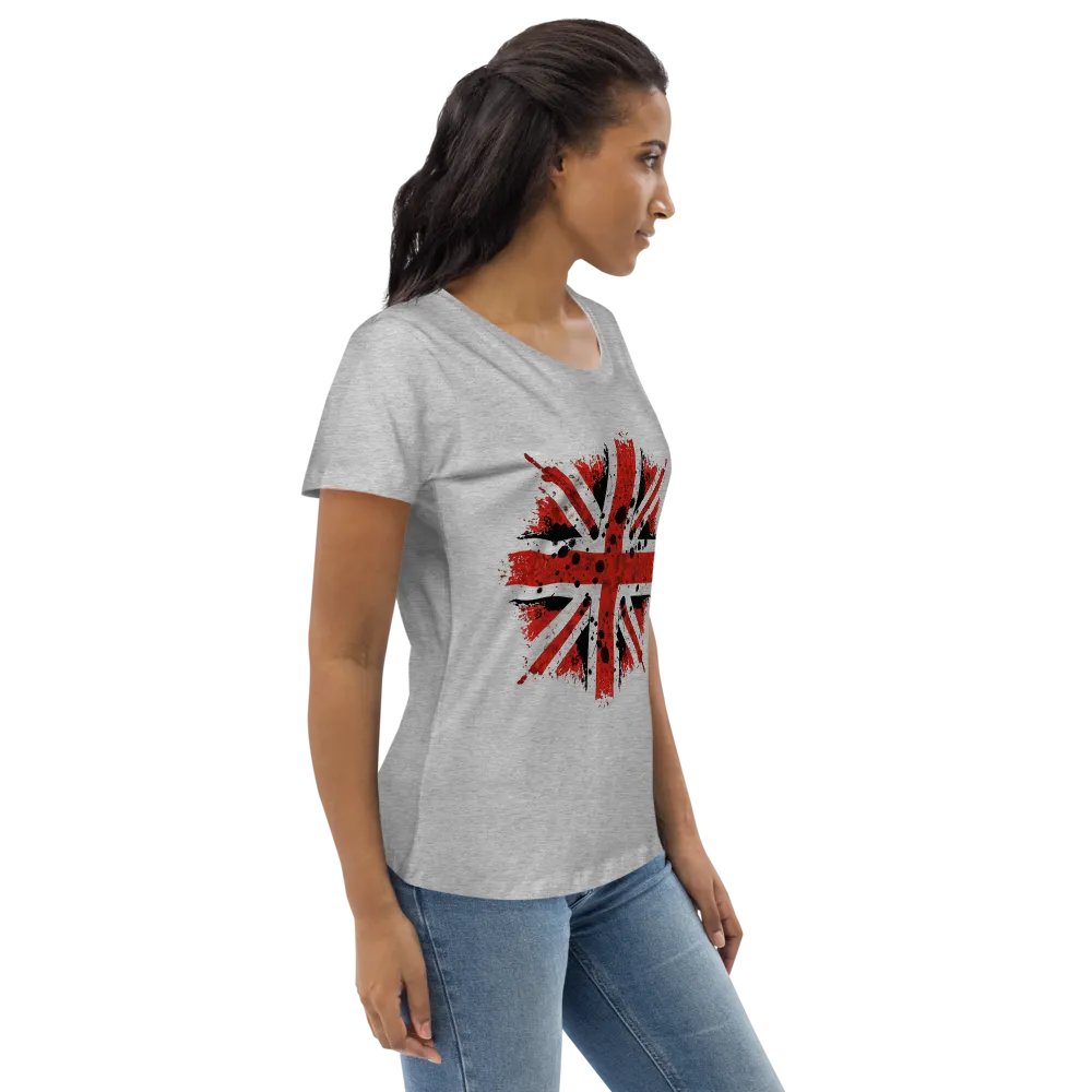 Womens Distressed Union Tee product image (6)
