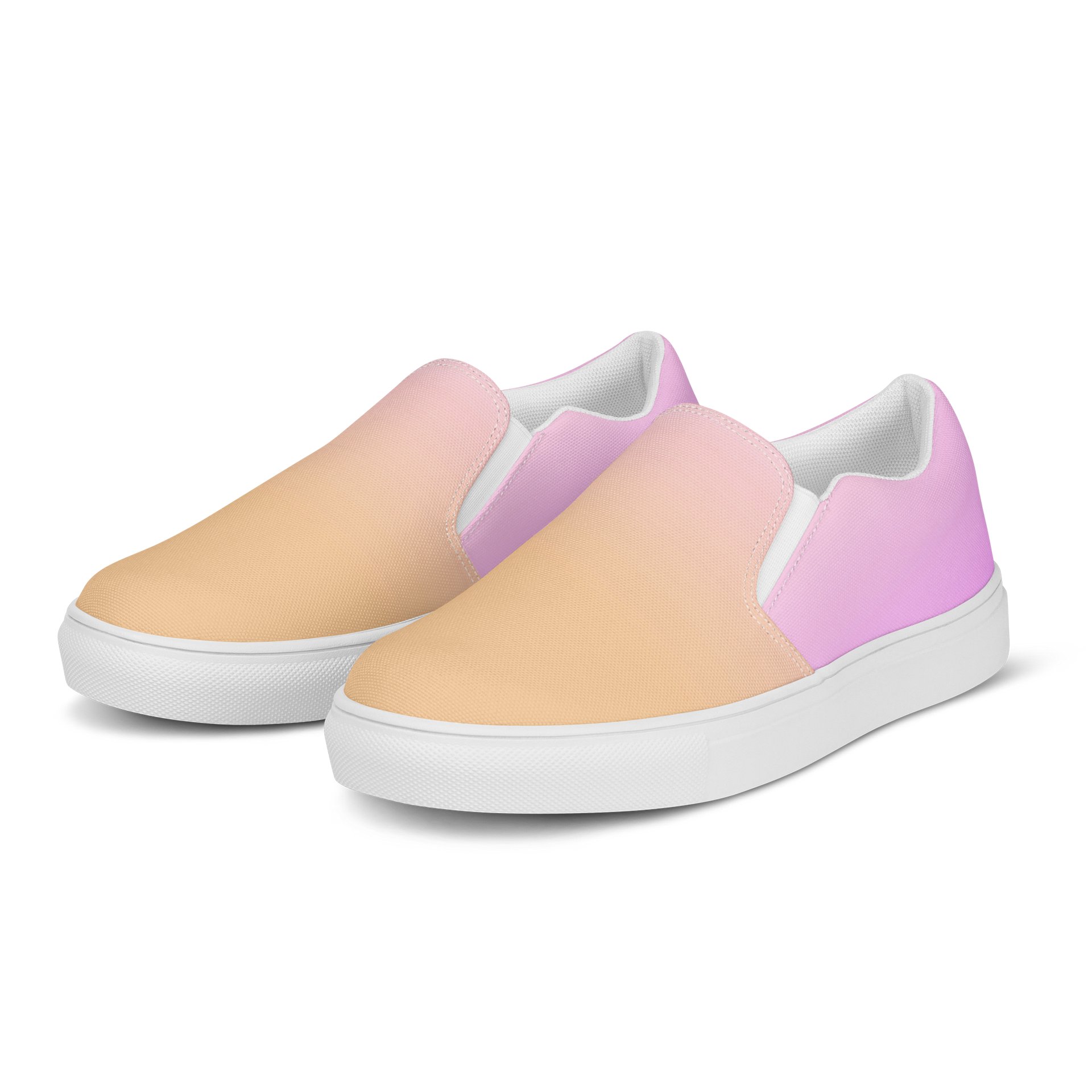 Soft Sunset Men’s Slip-On Canvas Shoes product image (3)