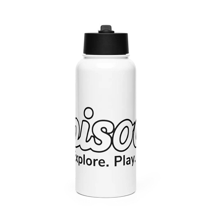Episode Stainless Steel Waterbottle White With Logo product image (1)