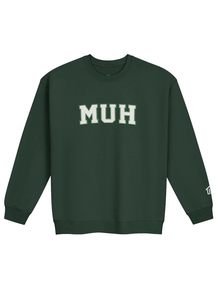 My Upstate Home™ Varsity Crew – Forest Green product image (1)