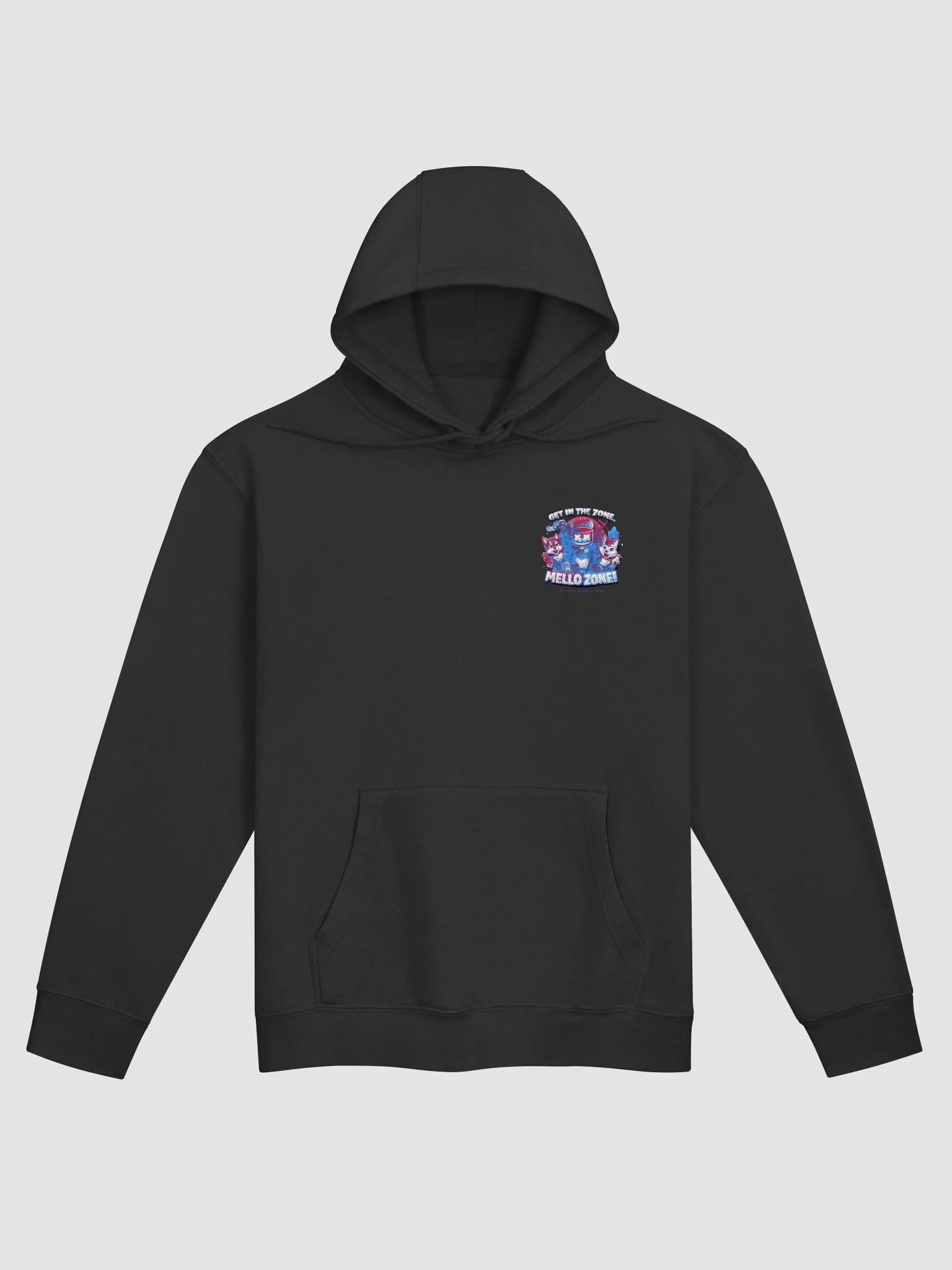 Embroidered Mello Gang — Black, S, image 1 Embroidered Mello Gang — Black, S, image 1