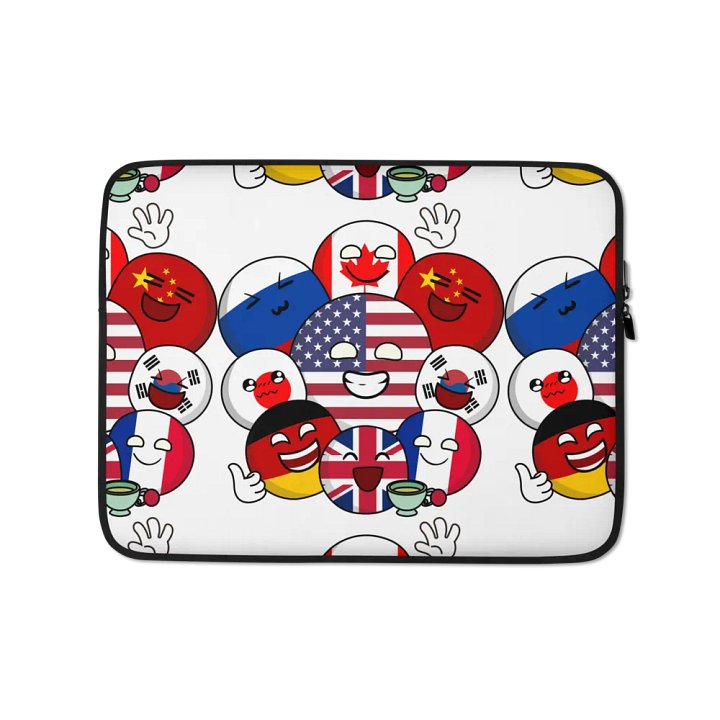 Countryball Laptop Sleeve product image (1)