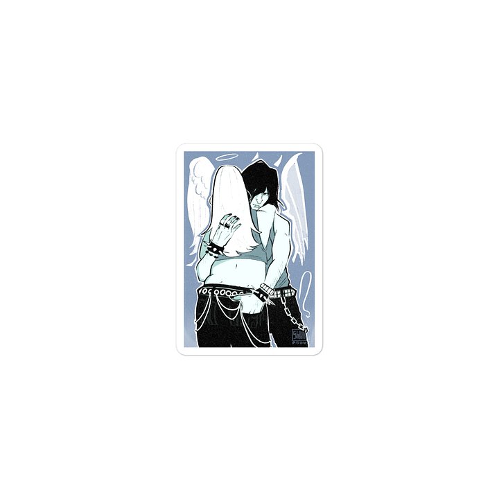 Angelic Embrace Die-Cut Stickers product image (2)