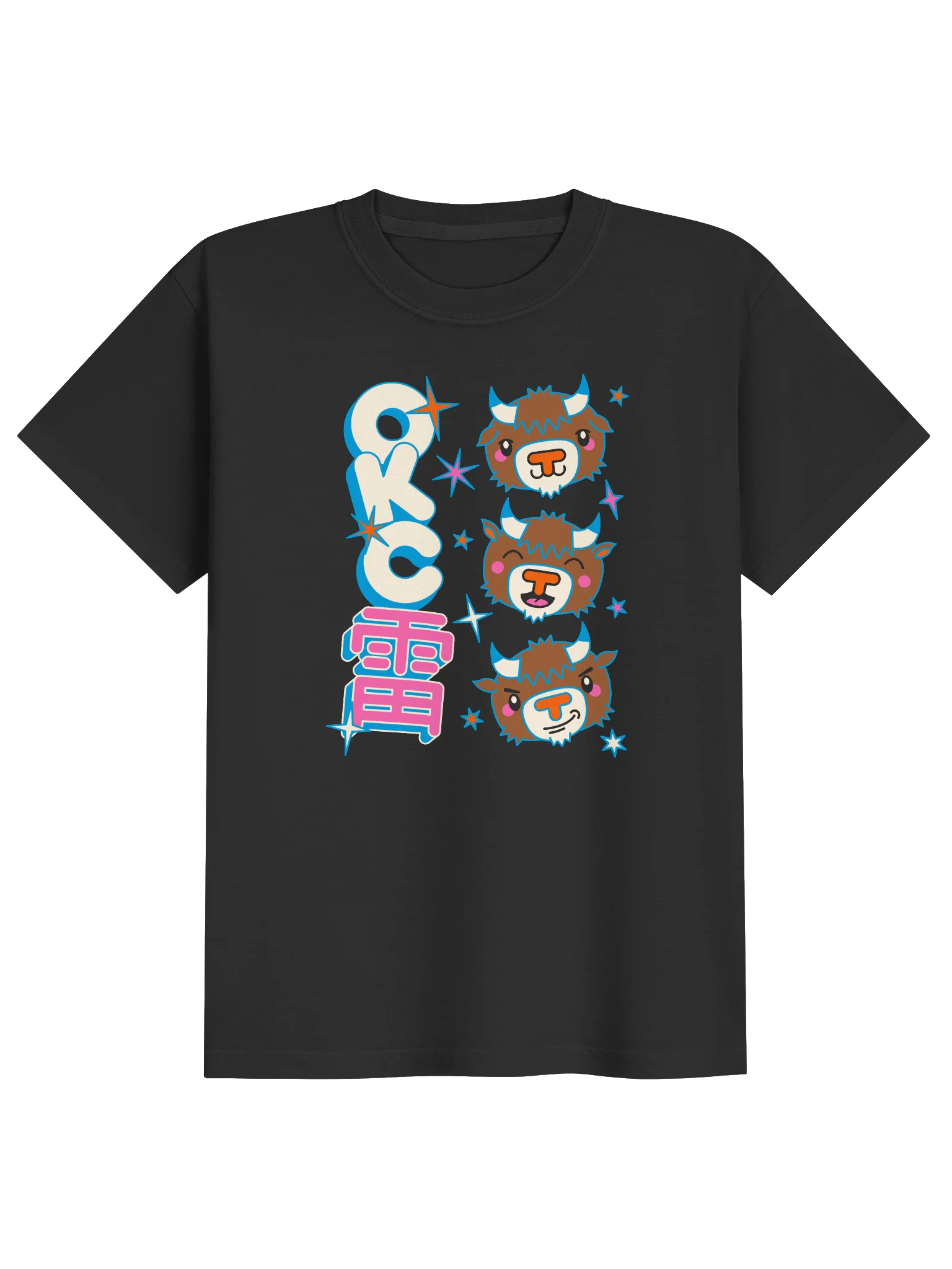 OKC Kawaii Youth Tee product image (1)
