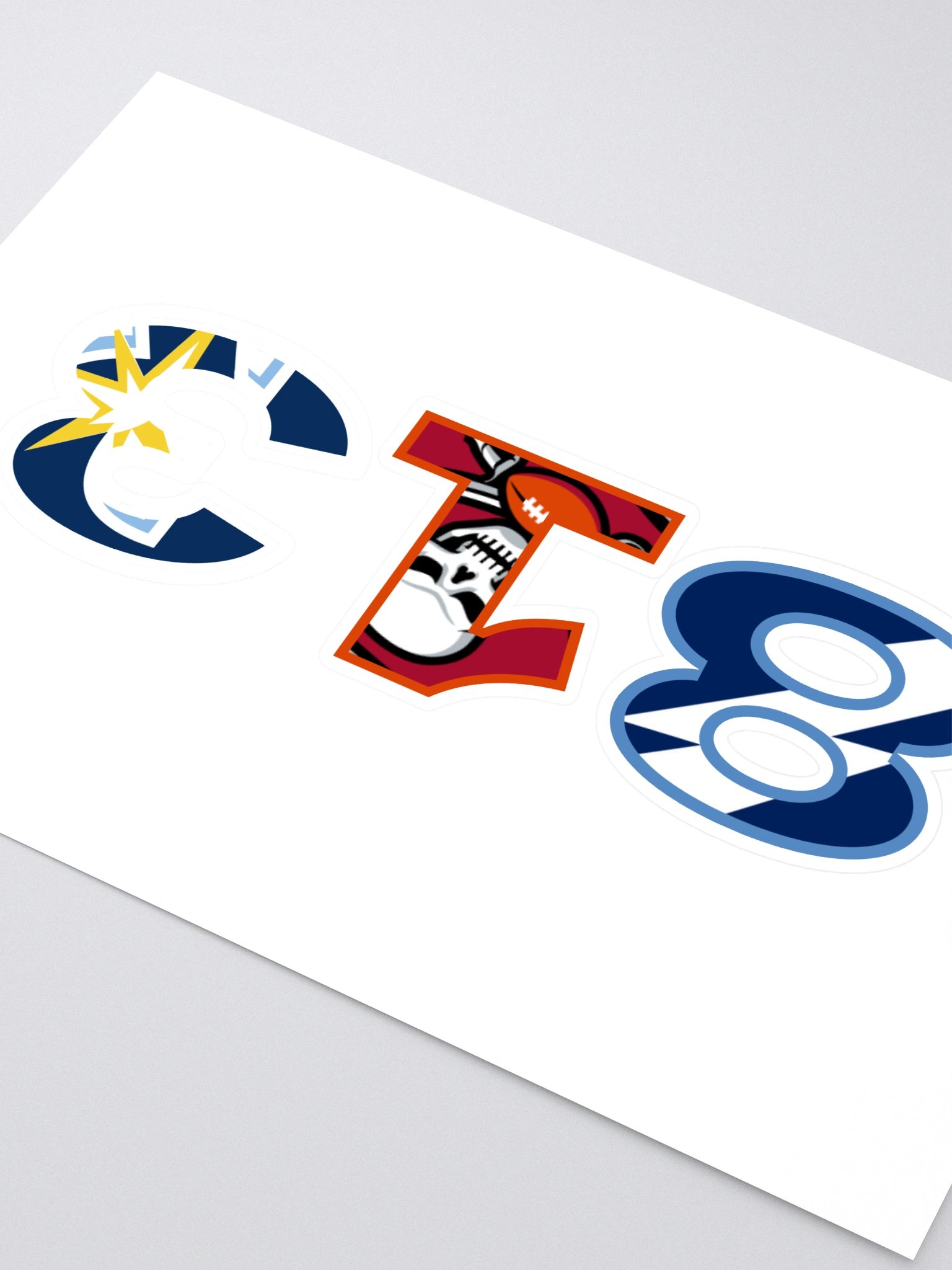 813 Tampa large Sticker product image (2)