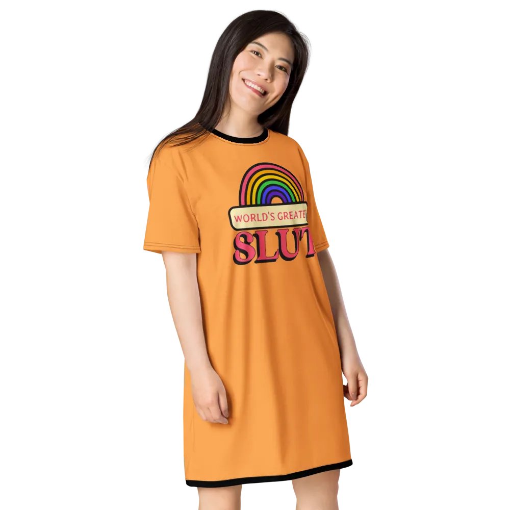 World's Greatest Slut t-shirt dress product image (3)
