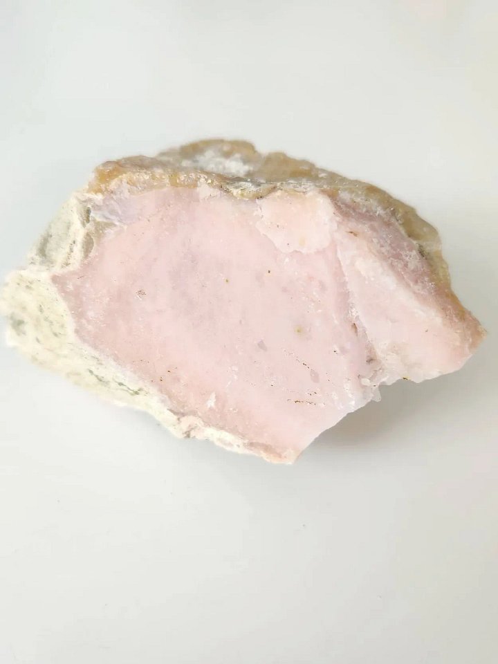 Pink opal with sugar coated crystal caves product image (2)