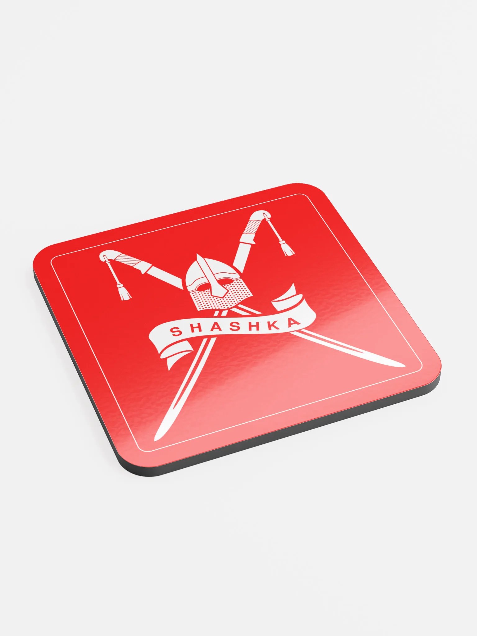White Shashka Coaster product image (2)