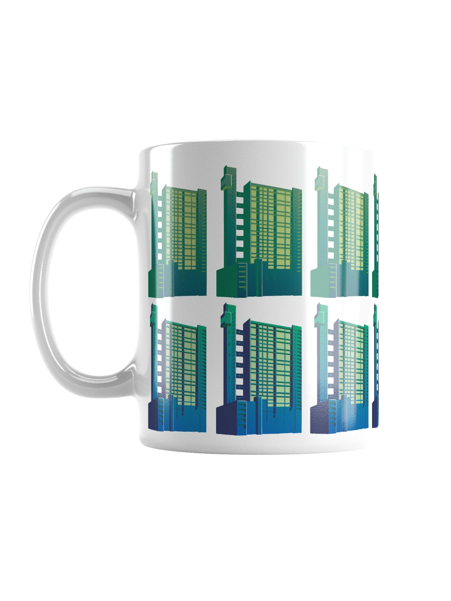 Trellick Colour Mug | Greens product image (1)
