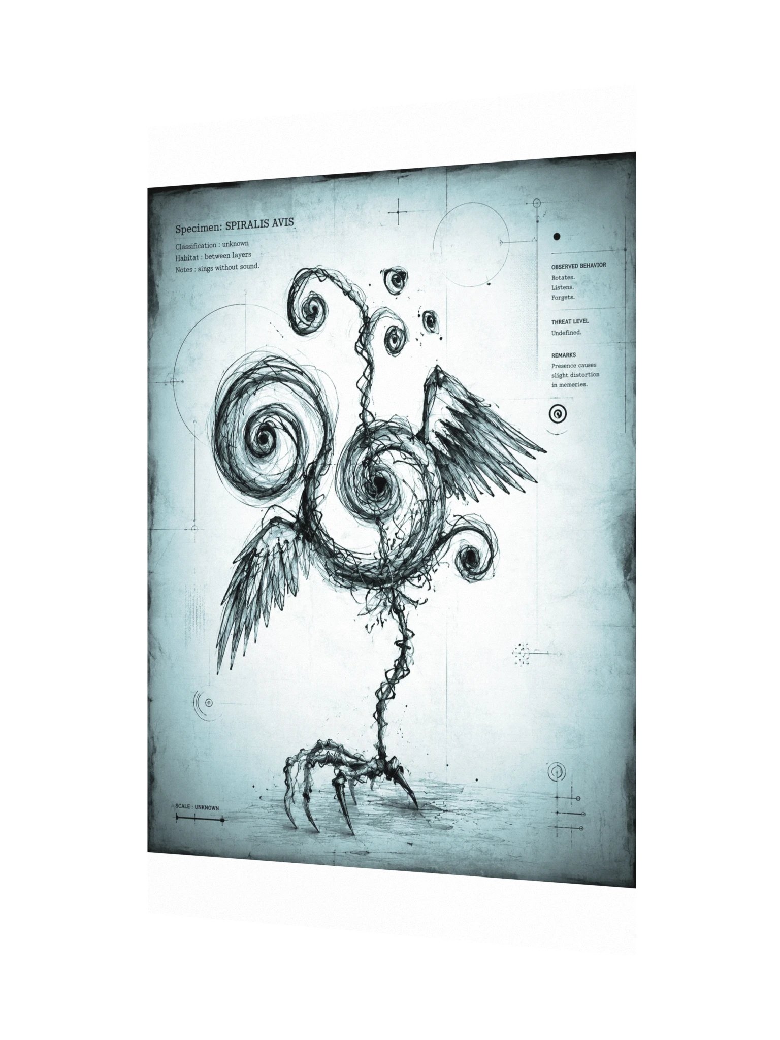 SPIRALIS AVIS — Specimen Poster product image (3)
