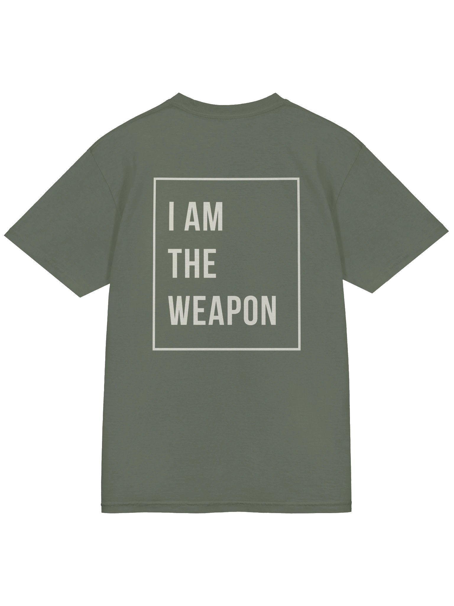 I Am the Weapon Olive product image (4)