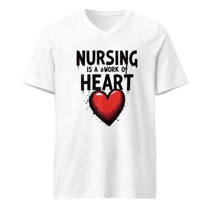 Heartfelt Nursing V-Neck Tee product image (1)